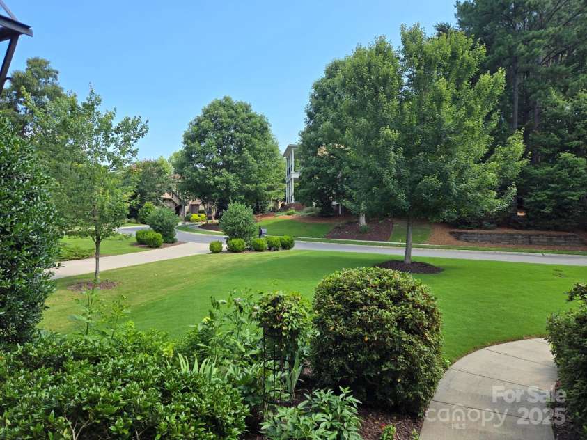 16824 Ashton Oaks Drive, Charlotte, NC 28278.  MLS# CAR4221737, YatesRealty ID 1110. Street view from front door