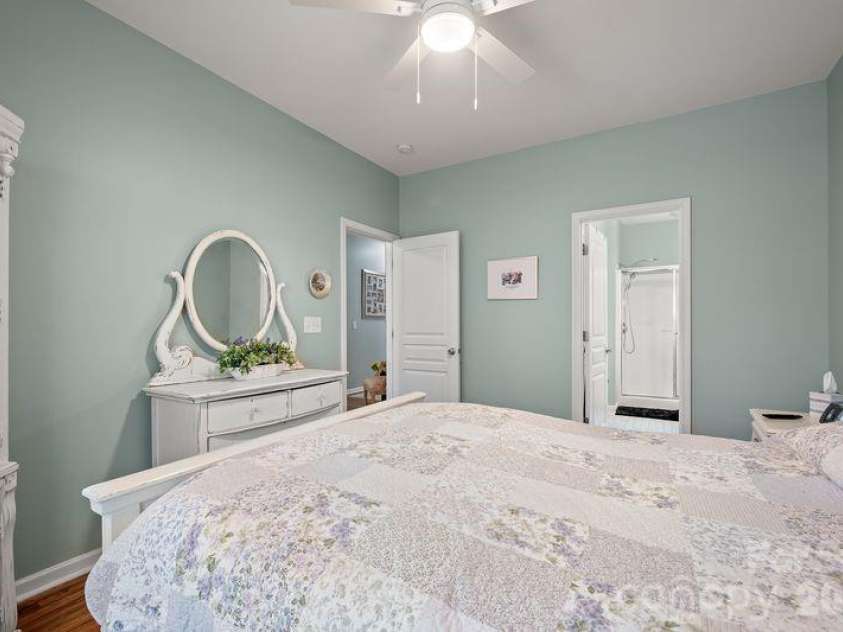 16515 Amberside Road, Cornelius, NC 28031.  MLS# CAR4366674, YatesRealty ID 11103. Primary BR toward the bath and door