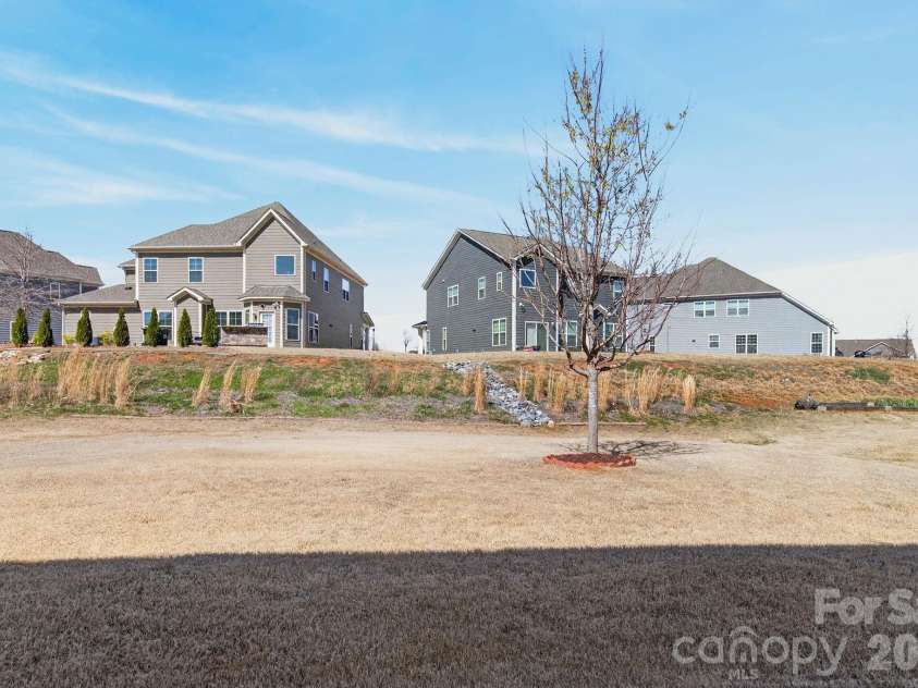 9635 Herringbone Lane, Concord, NC 28027.  MLS# CAR4354389, YatesRealty ID 11108. Backyard 