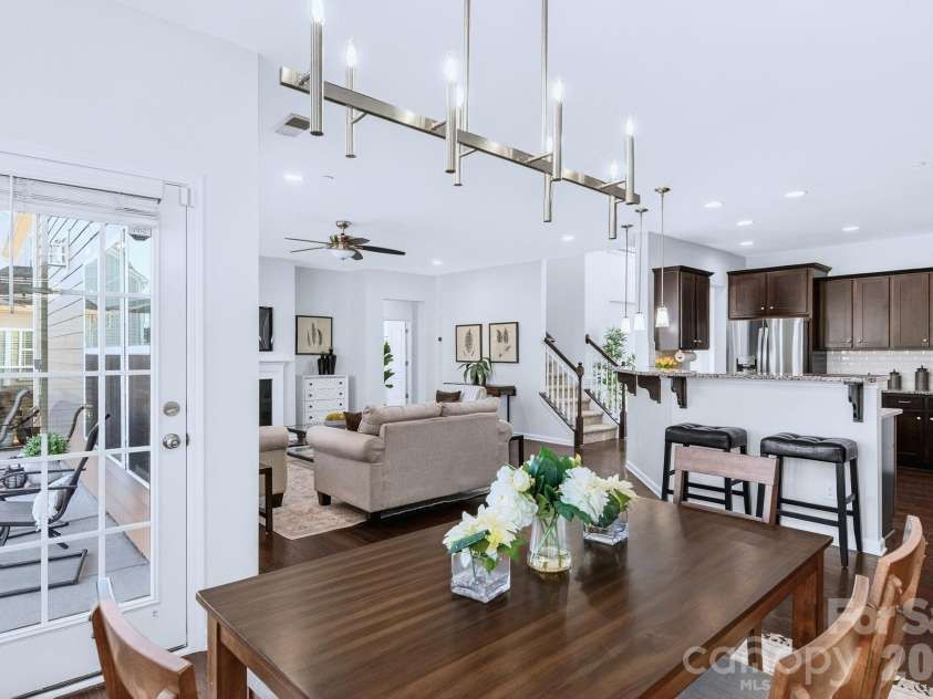 9635 Herringbone Lane, Concord, NC 28027.  MLS# CAR4354389, YatesRealty ID 11108. Dining Area 