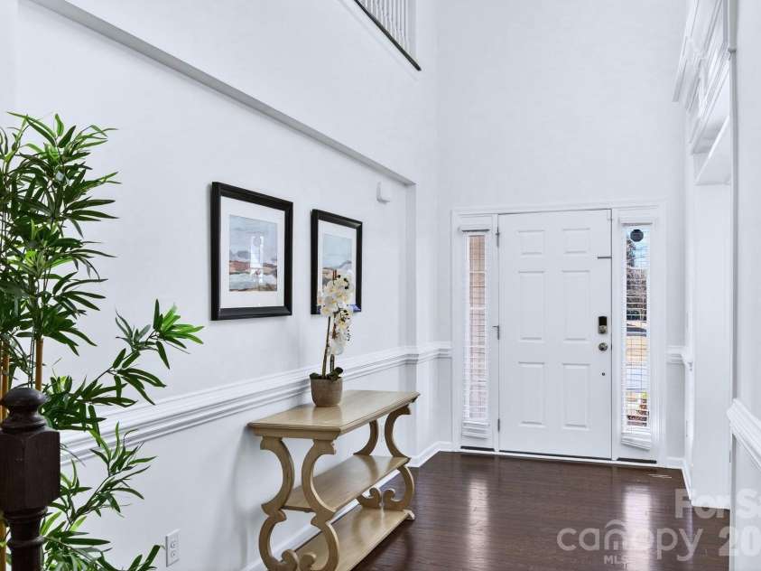 9635 Herringbone Lane, Concord, NC 28027.  MLS# CAR4354389, YatesRealty ID 11108. Foyer 