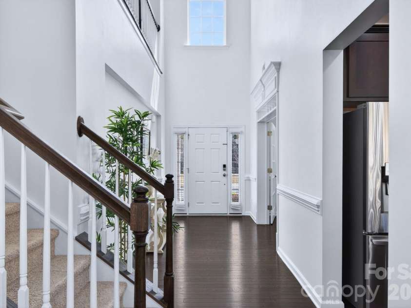 9635 Herringbone Lane, Concord, NC 28027.  MLS# CAR4354389, YatesRealty ID 11108. Foyer 