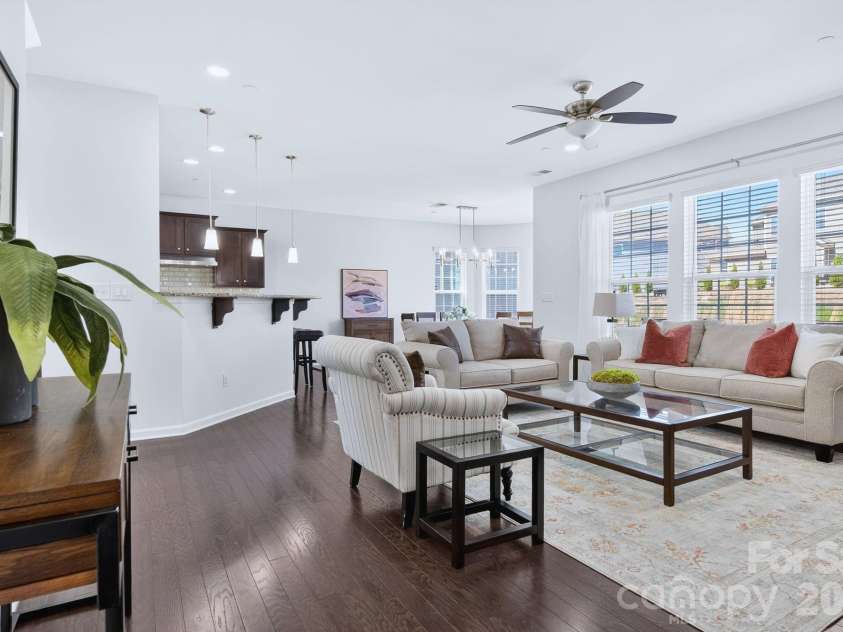 9635 Herringbone Lane, Concord, NC 28027.  MLS# CAR4354389, YatesRealty ID 11108. Great Room 
