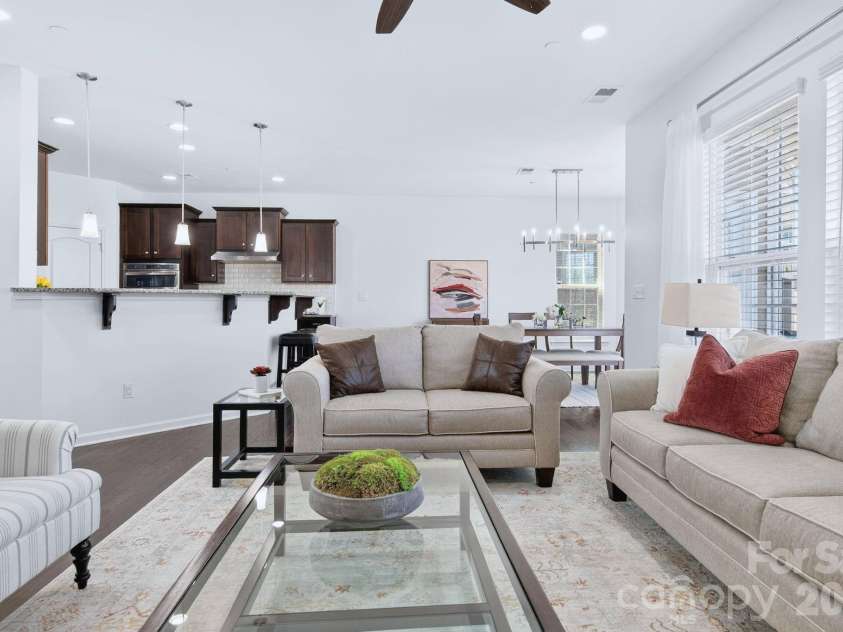 9635 Herringbone Lane, Concord, NC 28027.  MLS# CAR4354389, YatesRealty ID 11108. Great Room 