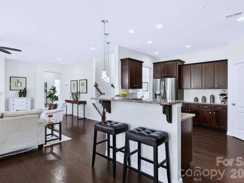 9635 Herringbone Lane, Concord, NC 28027.  MLS# CAR4354389, YatesRealty ID 11108. Kitchen 
