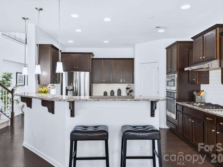 9635 Herringbone Lane, Concord, NC 28027.  MLS# CAR4354389, YatesRealty ID 11108. Kitchen 