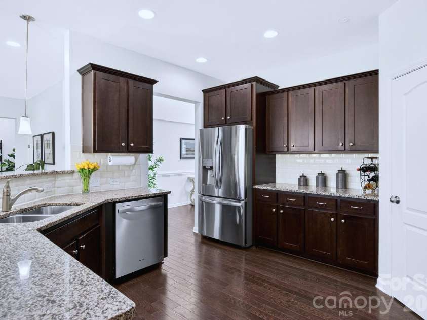 9635 Herringbone Lane, Concord, NC 28027.  MLS# CAR4354389, YatesRealty ID 11108. Kitchen 