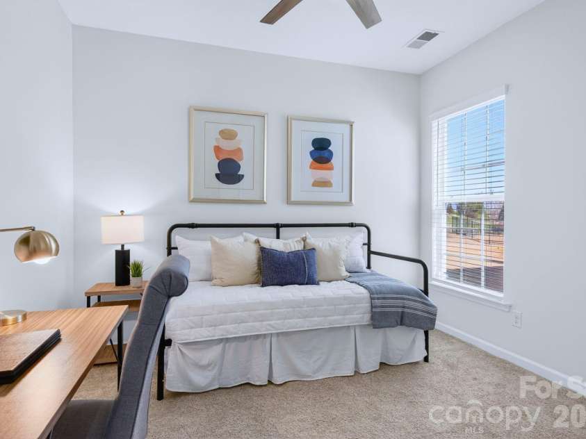 9635 Herringbone Lane, Concord, NC 28027.  MLS# CAR4354389, YatesRealty ID 11108. Main Level Bedroom 