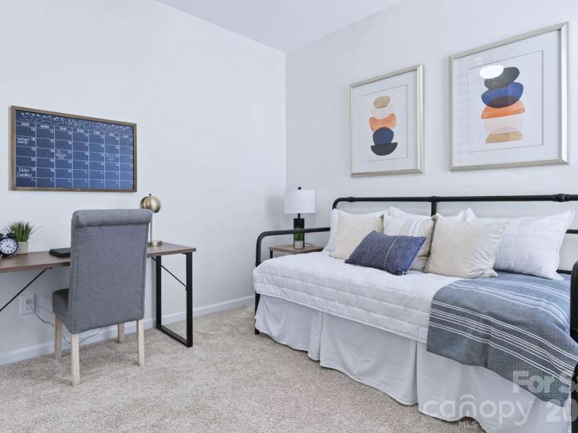 9635 Herringbone Lane, Concord, NC 28027.  MLS# CAR4354389, YatesRealty ID 11108. Main Level Bedroom 