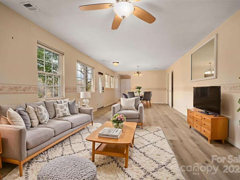 163 Woodland Drive, Columbus, NC 28722.  MLS# CAR4240701, YatesRealty ID 11111. Virtually staged