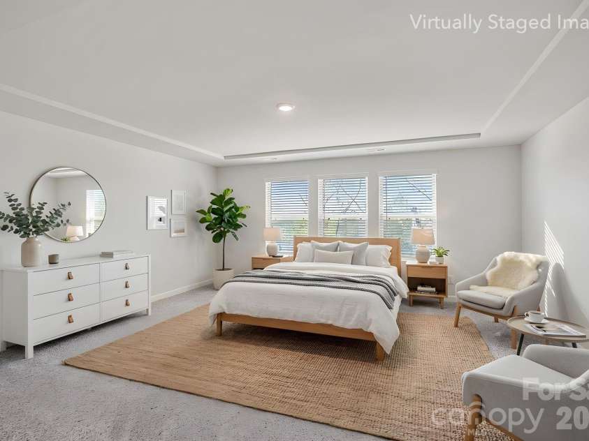 11935 Red Leaf Drive, Charlotte, NC 28215.  MLS# CAR4361968, YatesRealty ID 11115. Primary Suite - Staged
