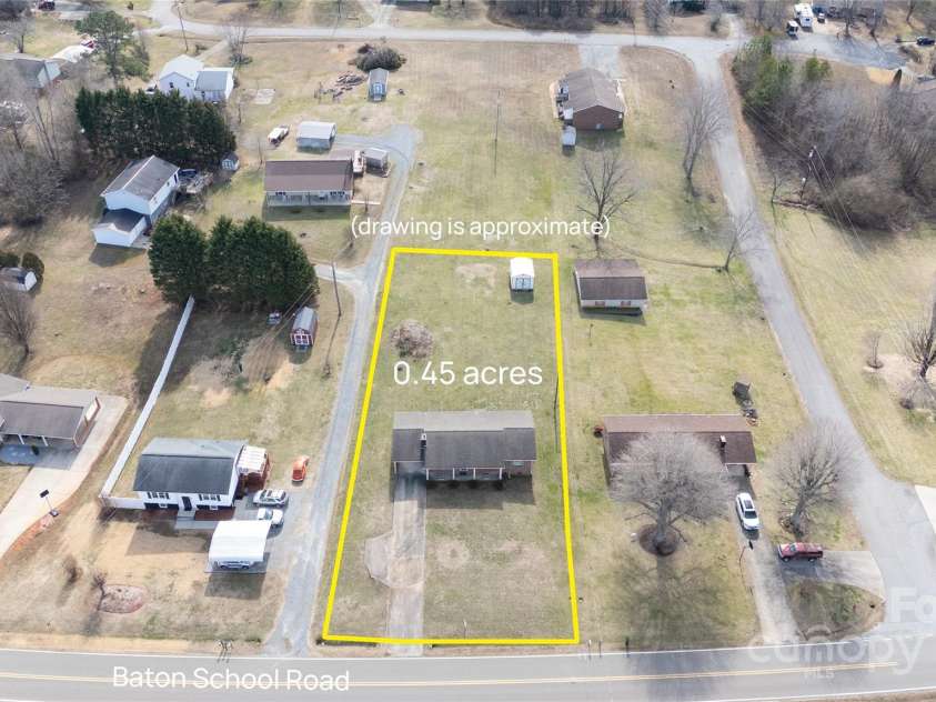 1591 Baton School Road, Granite Falls, NC 28630.  MLS# CAR4212007, YatesRealty ID 11116. 