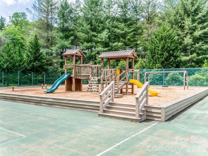 2 Bent Tree Drive, Asheville, NC 28803.  MLS# CAR4335530, YatesRealty ID 11119. Community playground