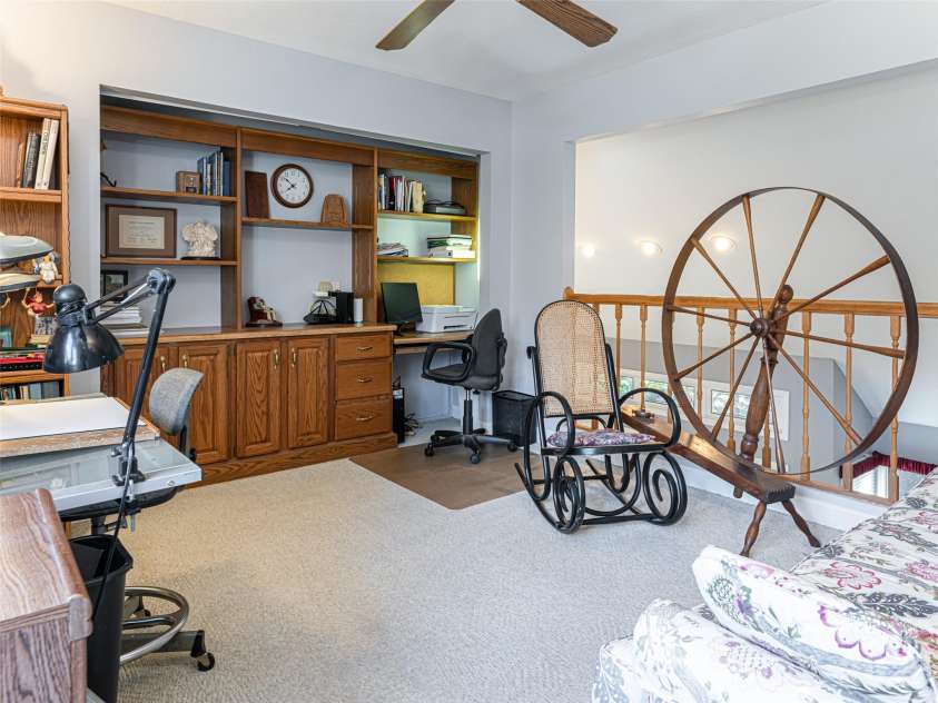 2 Bent Tree Drive, Asheville, NC 28803.  MLS# CAR4335530, YatesRealty ID 11119. Loft overlooking the great room