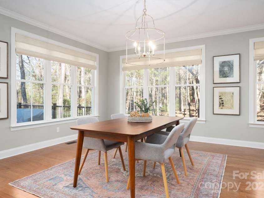 6 LaRue Court, Biltmore Lake, NC 28715.  MLS# CAR4176289, YatesRealty ID 11123. Breakfast Room