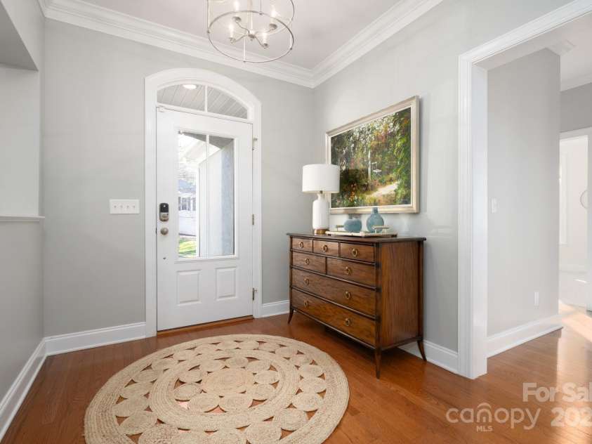 6 LaRue Court, Biltmore Lake, NC 28715.  MLS# CAR4176289, YatesRealty ID 11123. Front Entrance