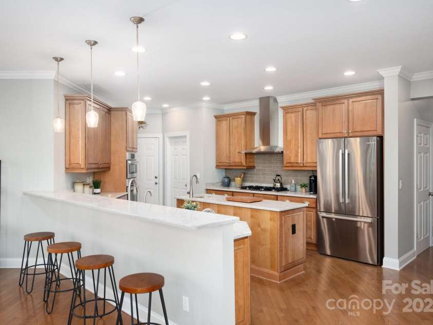 6 LaRue Court, Biltmore Lake, NC 28715.  MLS# CAR4176289, YatesRealty ID 11123. Kitchen & Breakfast Room