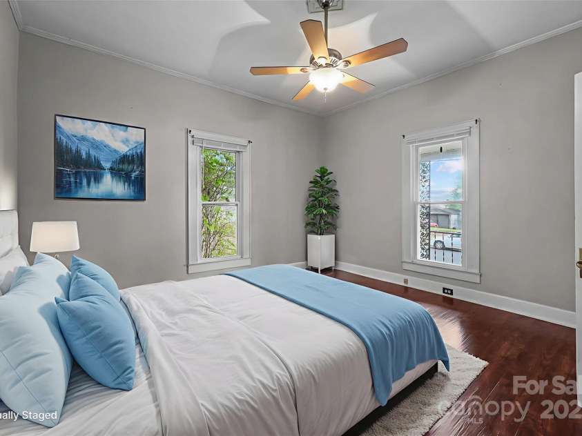 610 Watts Street, Albemarle, NC 28001.  MLS# CAR4310965, YatesRealty ID 11126. Virtually Staged - Primary Bedroom