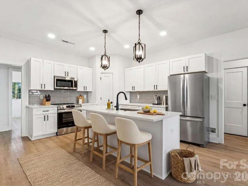 209B Yadkin Avenue, Spencer, NC 28159.  MLS# CAR4336552, YatesRealty ID 11131. Virtually Staged