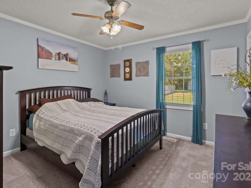 1238 Moss Springs Road, Albemarle, NC 28001.  MLS# CAR4248071, YatesRealty ID 11135. Primary Bedroom