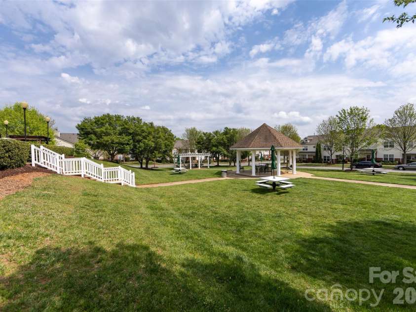 9145 Mcdowell Creek Court, Cornelius, NC 28031.  MLS# CAR4336946, YatesRealty ID 11148. Community Gazebo/Common Area!