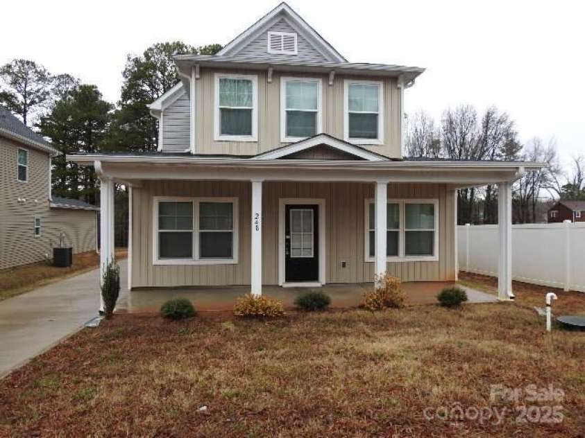 248 Mills Avenue, Troutman, NC 28166.  MLS# CAR4279858, YatesRealty ID 1115. 