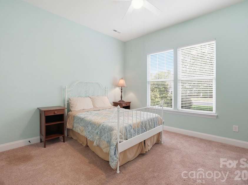 11010 Sparkle Creek Drive, Midland, NC 28107.  MLS# CAR4361341, YatesRealty ID 11151. Front bedroom