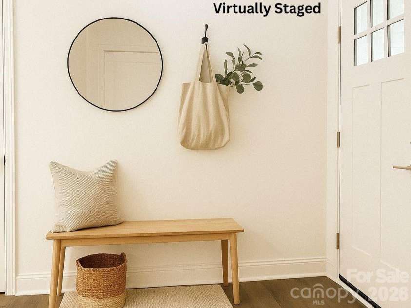 523 Hickory Nut Lane, China Grove, NC 28023.  MLS# CAR4289457, YatesRealty ID 11153. Staged- Entry Area