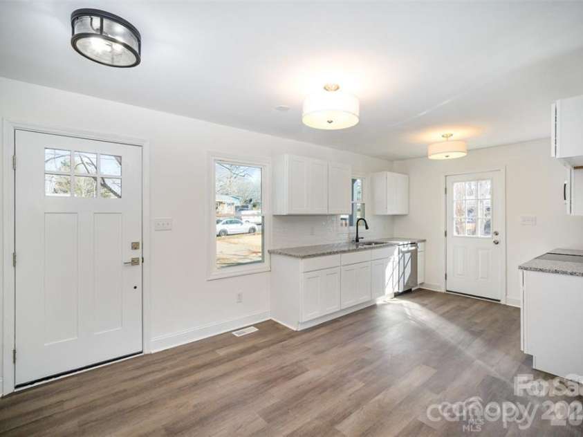 523 Hickory Nut Lane, China Grove, NC 28023.  MLS# CAR4289457, YatesRealty ID 11153. View from Living area