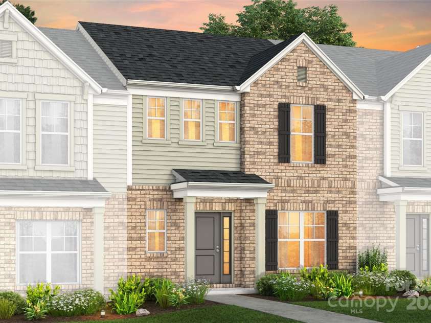2206 Cobble Court, Monroe, NC 28110.  MLS# CAR4246105, YatesRealty ID 11158. END UNIT- SAMPLE RENDERING