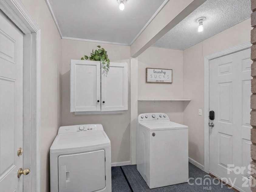 1301 Lane Road, Mount Holly, NC 28120.  MLS# CAR4348932, YatesRealty ID 11160. Utility Room