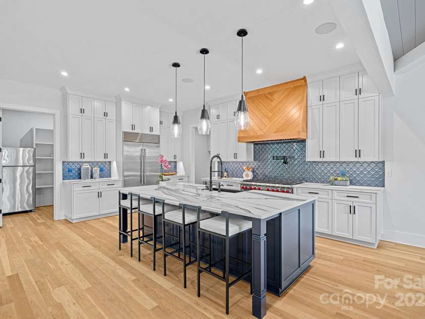 2010 Bessbrook Road, Fort Mill, SC 29708.  MLS# CAR4284508, YatesRealty ID 11165. One of a kind custom wood range hood
