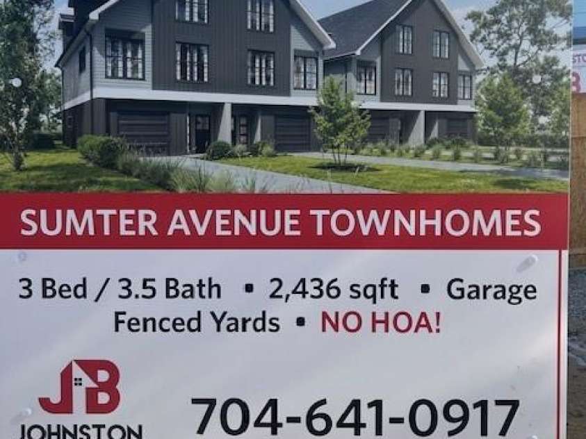 1510 Sumter Avenue, Charlotte, NC 28208.  MLS# CAR4338216, YatesRealty ID 11171. 