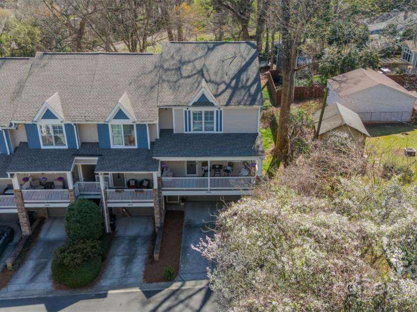 2953 Craftsman Lane, Charlotte, NC 28204.  MLS# CAR4235259, YatesRealty ID 11177. Far Right Unit