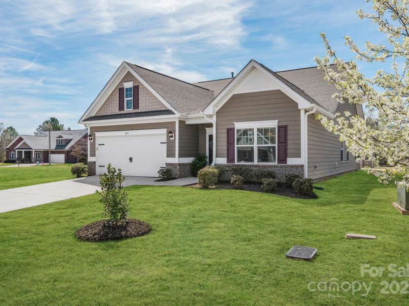 815 Foxmeade Court, Salisbury, NC 28144.  MLS# CAR4235862, YatesRealty ID 11179. Front