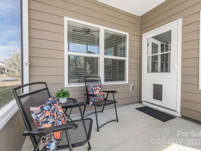 815 Foxmeade Court, Salisbury, NC 28144.  MLS# CAR4235862, YatesRealty ID 11179. Screened Porch