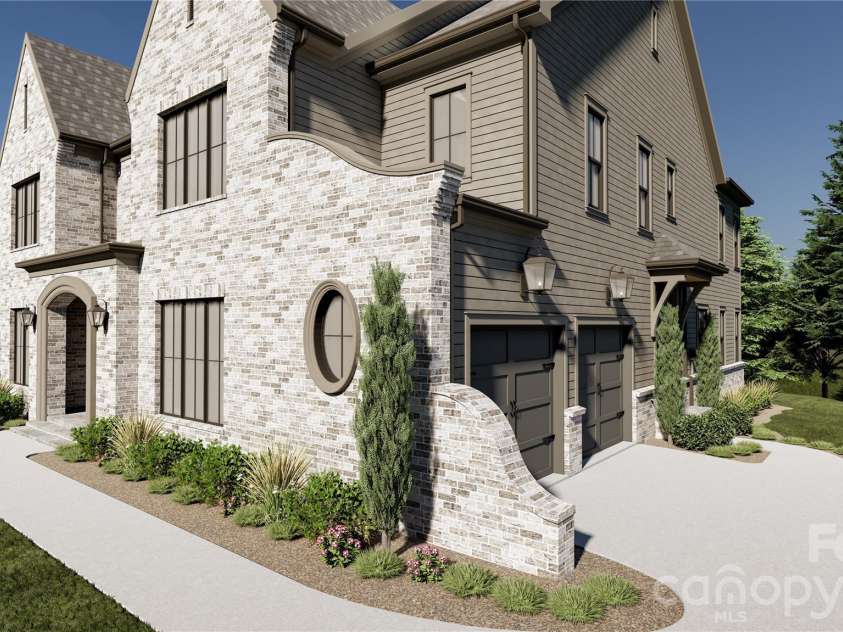 1118 Kingscross Drive, Charlotte, NC 28211.  MLS# CAR4326781, YatesRealty ID 1118. “Artistic rendering for visual representation only. Final colors and materials to be reviewed on design intent.