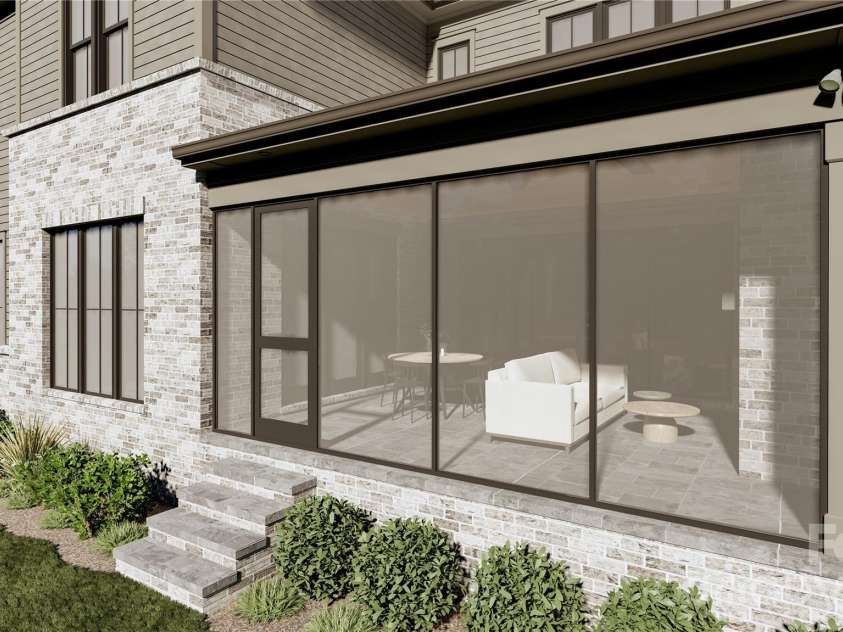 1118 Kingscross Drive, Charlotte, NC 28211.  MLS# CAR4326781, YatesRealty ID 1118. “Artistic rendering for visual representation only. Final colors and materials to be reviewed on design intent.