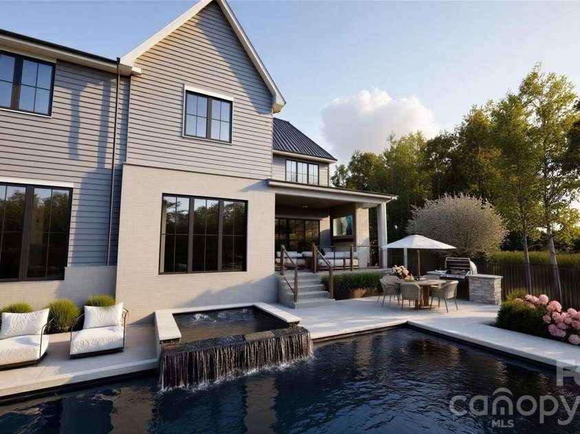 1118 Kingscross Drive, Charlotte, NC 28211.  MLS# CAR4326781, YatesRealty ID 1118. “Artistic rendering for visual representation only. Final colors and materials to be reviewed on design intent.