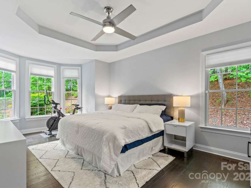 8032 Turnberry Lane, Stanley, NC 28164.  MLS# CAR4250086, YatesRealty ID 11180. Primary bedroom on main floor