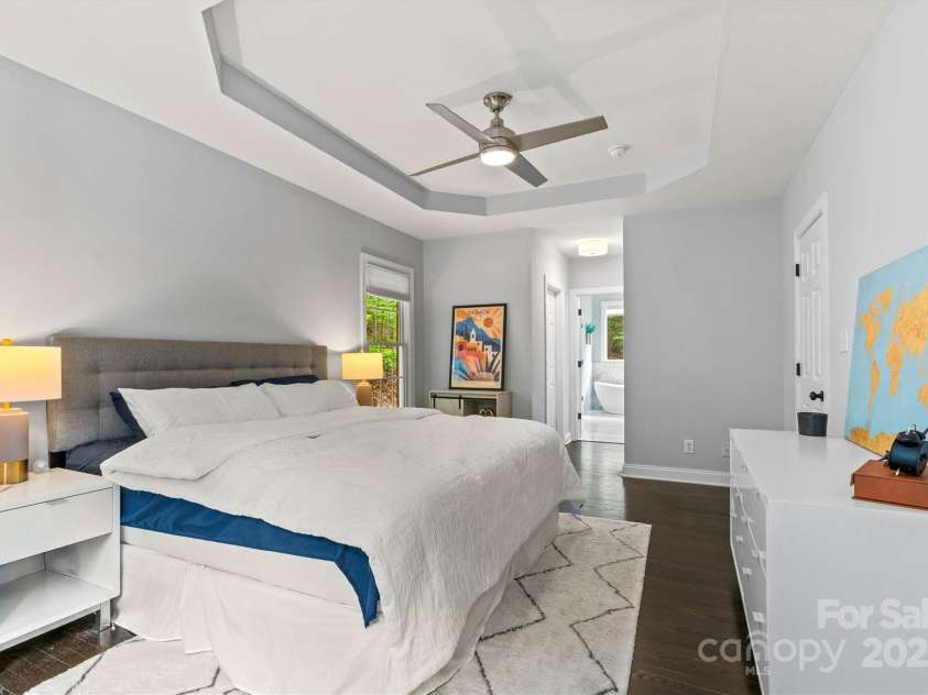 8032 Turnberry Lane, Stanley, NC 28164.  MLS# CAR4250086, YatesRealty ID 11180. Primary bedroom on main floor