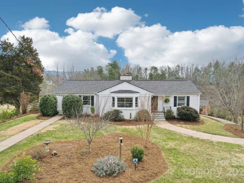 64 Alexander Road, Weaverville, NC 28787.  MLS# CAR4252153, YatesRealty ID 11181. Front view