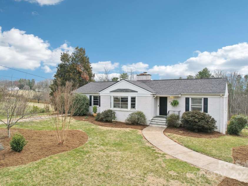 64 Alexander Road, Weaverville, NC 28787.  MLS# CAR4252153, YatesRealty ID 11181. Front view