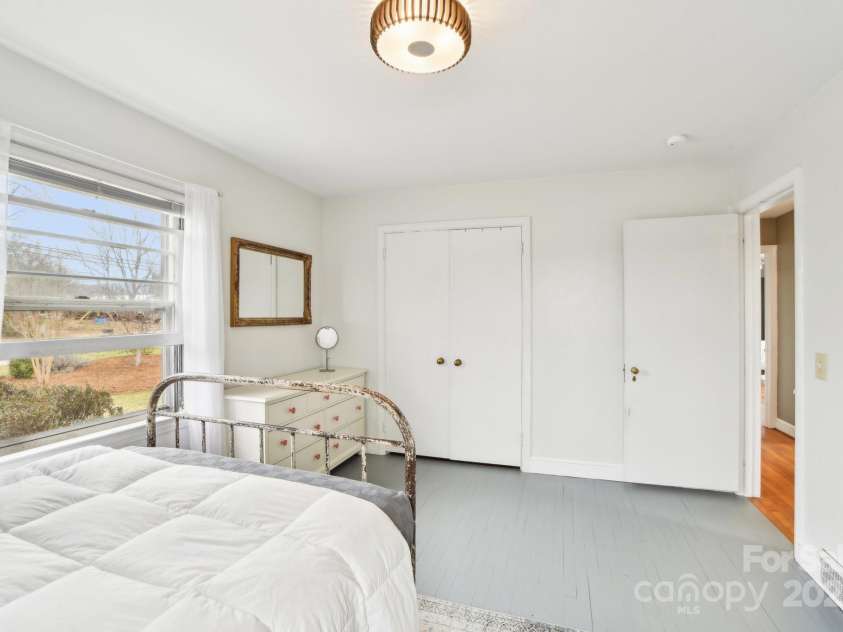 64 Alexander Road, Weaverville, NC 28787.  MLS# CAR4252153, YatesRealty ID 11181. Guest Bedroom on main level