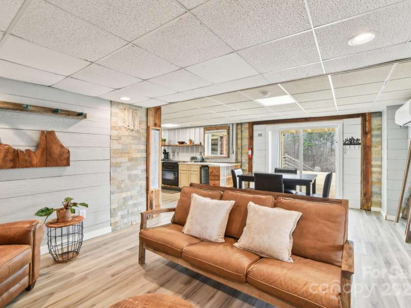 64 Alexander Road, Weaverville, NC 28787.  MLS# CAR4252153, YatesRealty ID 11181. Living area in basement