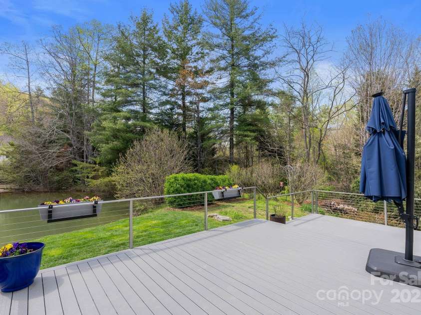 79 Mill Pond Way, Hendersonville, NC 28791.  MLS# CAR4230909, YatesRealty ID 11183. New Deck & Cable system Views