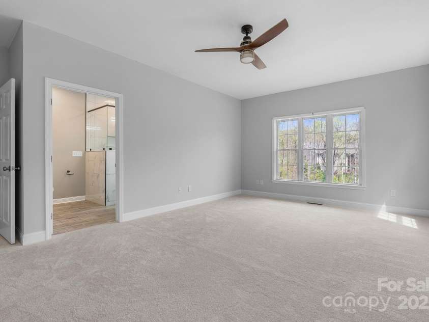 79 Mill Pond Way, Hendersonville, NC 28791.  MLS# CAR4230909, YatesRealty ID 11183. Primary bedroom new carpet installed.