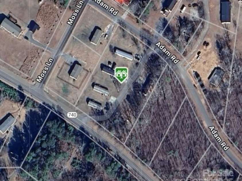 40724 Nc 740 Highway, New London, NC 28127.  MLS# CAR4243541, YatesRealty ID 11184. Aerial View