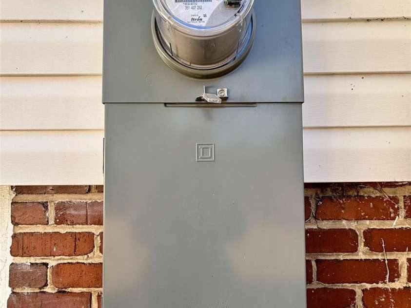 455 Spring Street, Albemarle, NC 28001.  MLS# CAR4331413, YatesRealty ID 11184. Electrical panel 