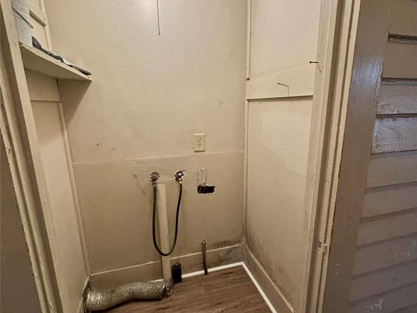 455 Spring Street, Albemarle, NC 28001.  MLS# CAR4331413, YatesRealty ID 11184. Laundry closet 